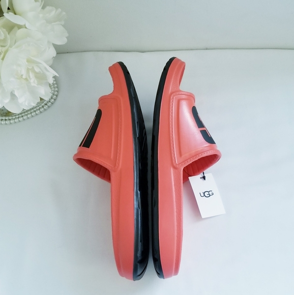 UGG Wilcox Slide NEW Men's Size 11 Terracotta/Black NWT - Picture 4 of 8